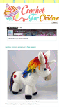 Mobile Screenshot of crochetforchildren.com